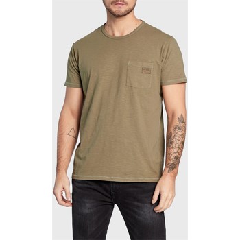 Abbigliamento Uomo T-shirt maniche corte Guess M3RI30-KBL31 Verde