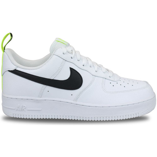 Scarpe Uomo Sneakers basse Nike Air Force 1 '07 White Neon Blanc Bianco