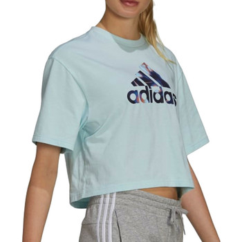 Abbigliamento Donna T-shirt & Polo adidas Originals GS3886 Blu