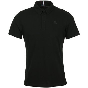 Abbigliamento Uomo T-shirt & Polo Le Coq Sportif Essentiels T/T Polo N°1 Nero