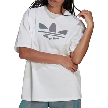 Abbigliamento Bambina T-shirt maniche corte adidas Originals H35894 Bianco