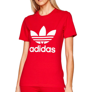Abbigliamento Donna T-shirt maniche corte adidas Originals GN2902 Rosso
