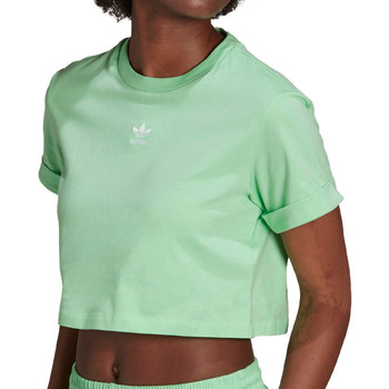 Abbigliamento Bambina T-shirt & Polo adidas Originals H37881 Verde