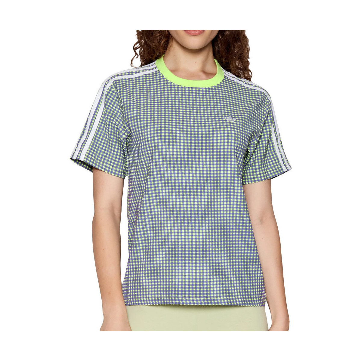 Abbigliamento Bambina T-shirt & Polo adidas Originals HB9455 Verde