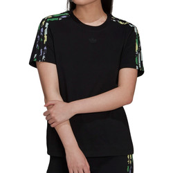 Abbigliamento Bambina T-shirt & Polo adidas Originals H15779 Nero