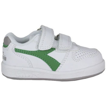 Scarpe Unisex bambino Sneakers Diadora 101.173302 01 C1931 White/Peas cream Verde