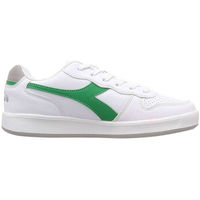 Scarpe Unisex bambino Sneakers Diadora Playground gs PLAYGROUND GS C1931 White/Peas cream Verde