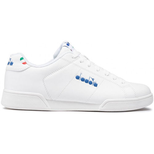 Scarpe Uomo Sneakers Diadora IMPULSE I C1938 White/Blue cobalt Blu