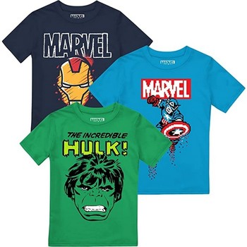Abbigliamento Bambino T-shirts a maniche lunghe Marvel TV1988 Multicolore