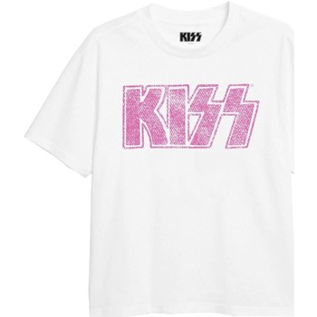 Abbigliamento Bambina T-shirts a maniche lunghe Kiss TV2000 Nero