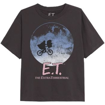 Abbigliamento Bambina T-shirts a maniche lunghe E.t. The Extra-Terrestrial  Nero