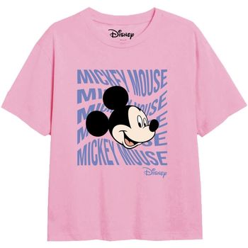 Abbigliamento Bambina T-shirts a maniche lunghe Disney TV2014 Rosso
