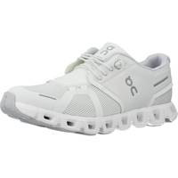 Scarpe Donna Sneakers On Running CLOUD 5 Bianco