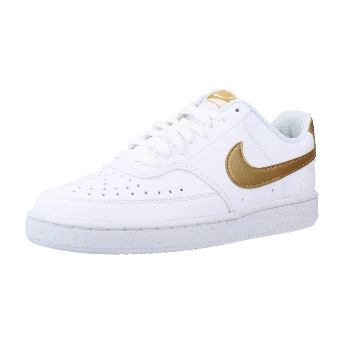 Scarpe Donna Sneakers Nike COURT VISION LOW BE WOM Bianco