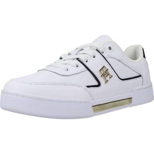 Scarpe Donna Sneakers Tommy Hilfiger TH PREP COURT Bianco
