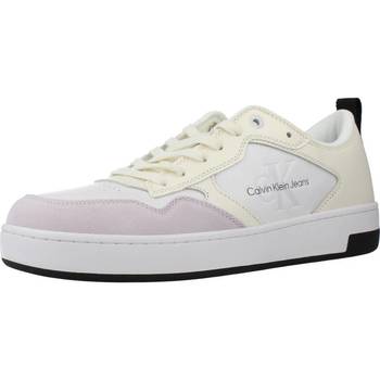 Scarpe Uomo Sneakers Calvin Klein Jeans CUPSOLE LOW LTH M0NO Bianco