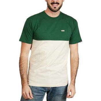 Abbigliamento Uomo Camicie maniche corte Vans COLORBLOCK TEE Verde
