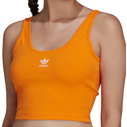 Abbigliamento Bambina Top / T-shirt senza maniche adidas Originals HF3396 Arancio