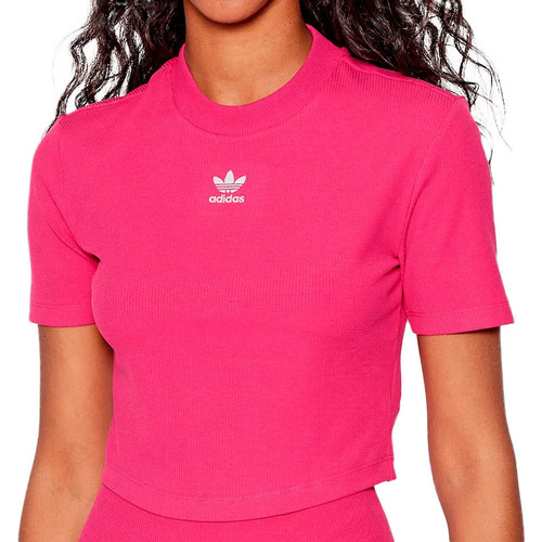Abbigliamento Bambina T-shirt maniche corte adidas Originals HG6165 Rosa