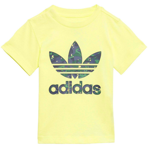 Abbigliamento Bambino T-shirt & Polo adidas Originals H20310 Giallo