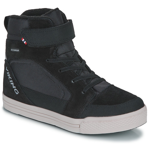 Scarpe Unisex bambino Sneakers alte VIKING FOOTWEAR Zing Warm WP 1V Nero