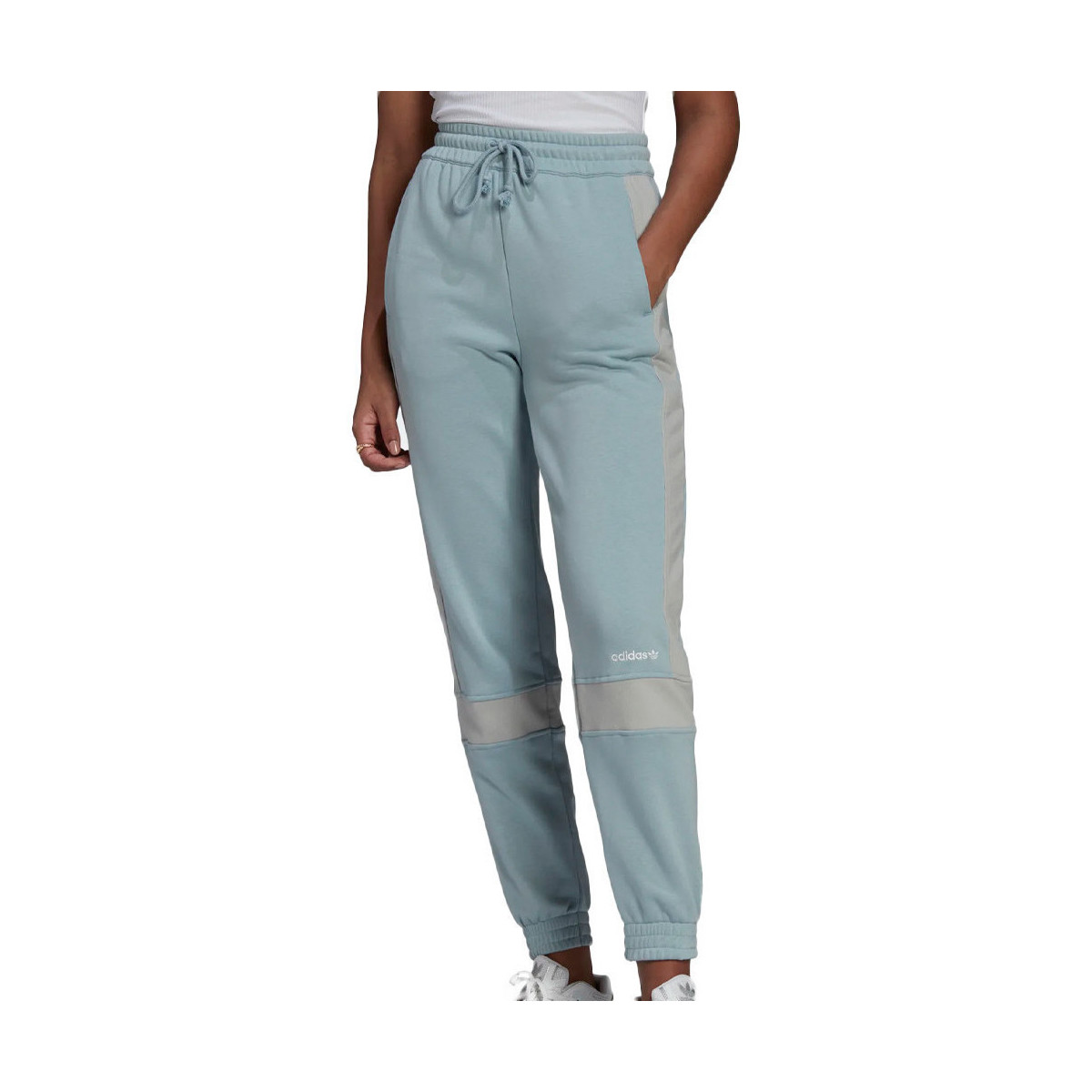Abbigliamento Donna Pantaloni da tuta adidas Originals HE4772 Blu