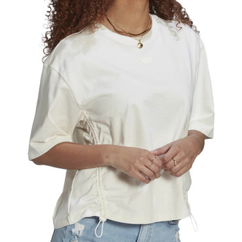 Abbigliamento Bambina T-shirt maniche corte adidas Originals HE9561 Bianco