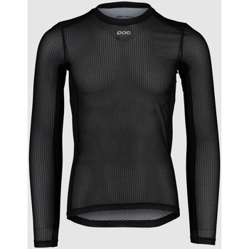 Abbigliamento Uomo T-shirt & Polo Poc Essential Layer LS Jersey Uranium Black 58111-1002 Nero