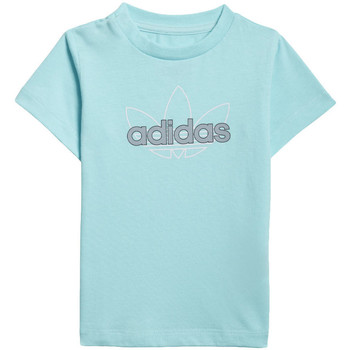 Abbigliamento Bambino T-shirt & Polo adidas Originals GN2253 Blu