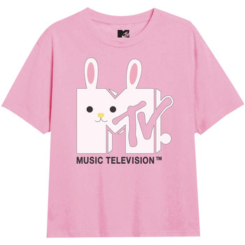 Abbigliamento Bambina T-shirts a maniche lunghe Mtv TV1949 Rosso