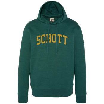 Abbigliamento Uomo Felpe Schott SWH80029A Verde