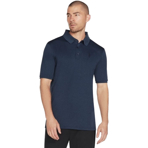 Abbigliamento Uomo Polo maniche corte Skechers Off Duty Polo Shirt Blu