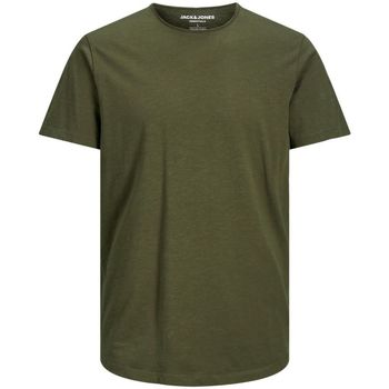 Abbigliamento Uomo T-shirt & Polo Jack & Jones 12182498 BASHER-FOREST NIGHT Blu