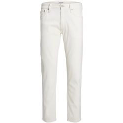 Abbigliamento Uomo Pantaloni Jack & Jones 12223689 CHRIS-ECRU Bianco