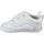Scarpe Unisex bambino Sneakers Vans Old Skool Crib Glitter Enfant White Bianco