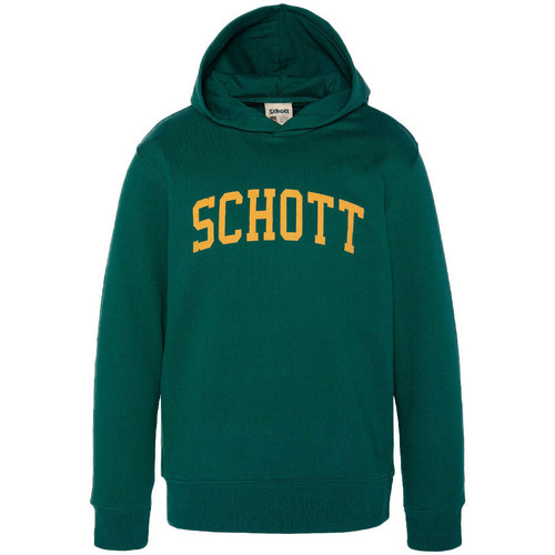Abbigliamento Bambino Felpe Schott SWH800ABOY Verde