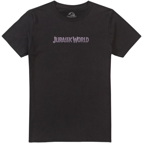 Abbigliamento Uomo T-shirts a maniche lunghe Jurassic World TV2063 Nero
