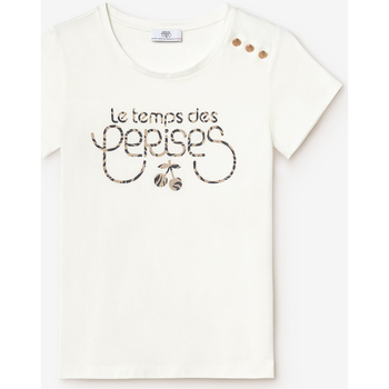 Abbigliamento Donna T-shirt & Polo Le Temps des Cerises T-shirt SAVANA Bianco