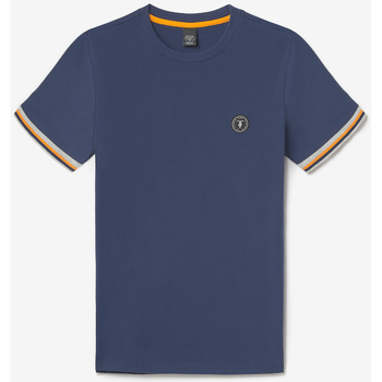 Abbigliamento Uomo T-shirt & Polo Le Temps des Cerises T-shirt GRALE Blu