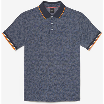 Abbigliamento Uomo T-shirt & Polo Le Temps des Cerises Polo NEVOR Blu