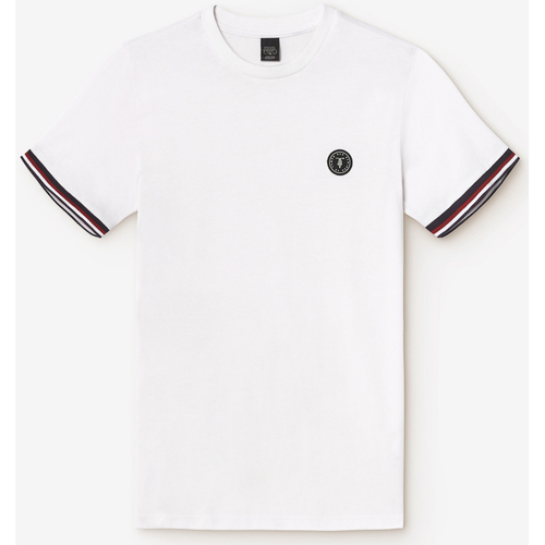 Abbigliamento Uomo T-shirt & Polo Le Temps des Cerises T-shirt GRALE Bianco