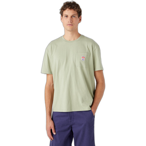 Abbigliamento Uomo T-shirt maniche corte Wrangler T-shirt  Casey Jones Verde