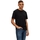 Abbigliamento Uomo T-shirt & Polo Selected Noos Pan Linen T-Shirt - Black Nero