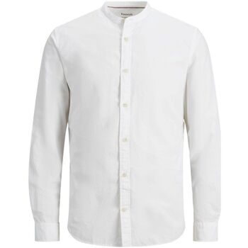 Abbigliamento Bambino Camicie maniche lunghe Jack & Jones 12223340 SUMMER BAND-WHITE Bianco