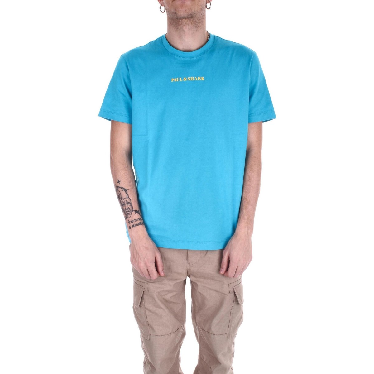 Abbigliamento Uomo T-shirt maniche corte Paul & Shark 23411014 Blu