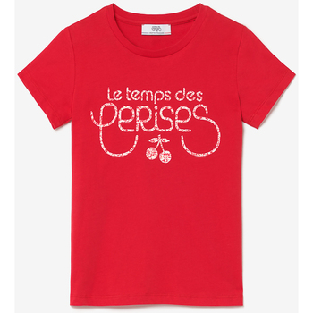 Abbigliamento Bambina T-shirt & Polo Le Temps des Cerises T-shirt WANDAGI Rosso