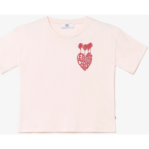 Abbigliamento Bambina T-shirt & Polo Le Temps des Cerises T-shirt PALMAGI Rosa