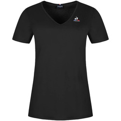 Abbigliamento Donna T-shirt maniche corte Le Coq Sportif Essentiels Tee N°1 Wn's Nero