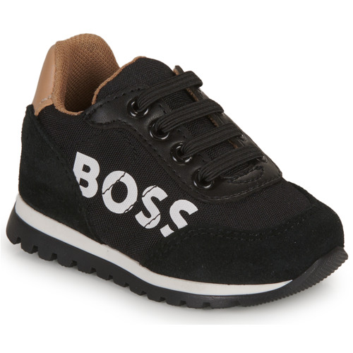 Scarpe Bambino Sneakers basse BOSS J09210 Nero