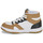 Scarpe Bambino Sneakers alte BOSS J29367 Bianco / Camel / Nero